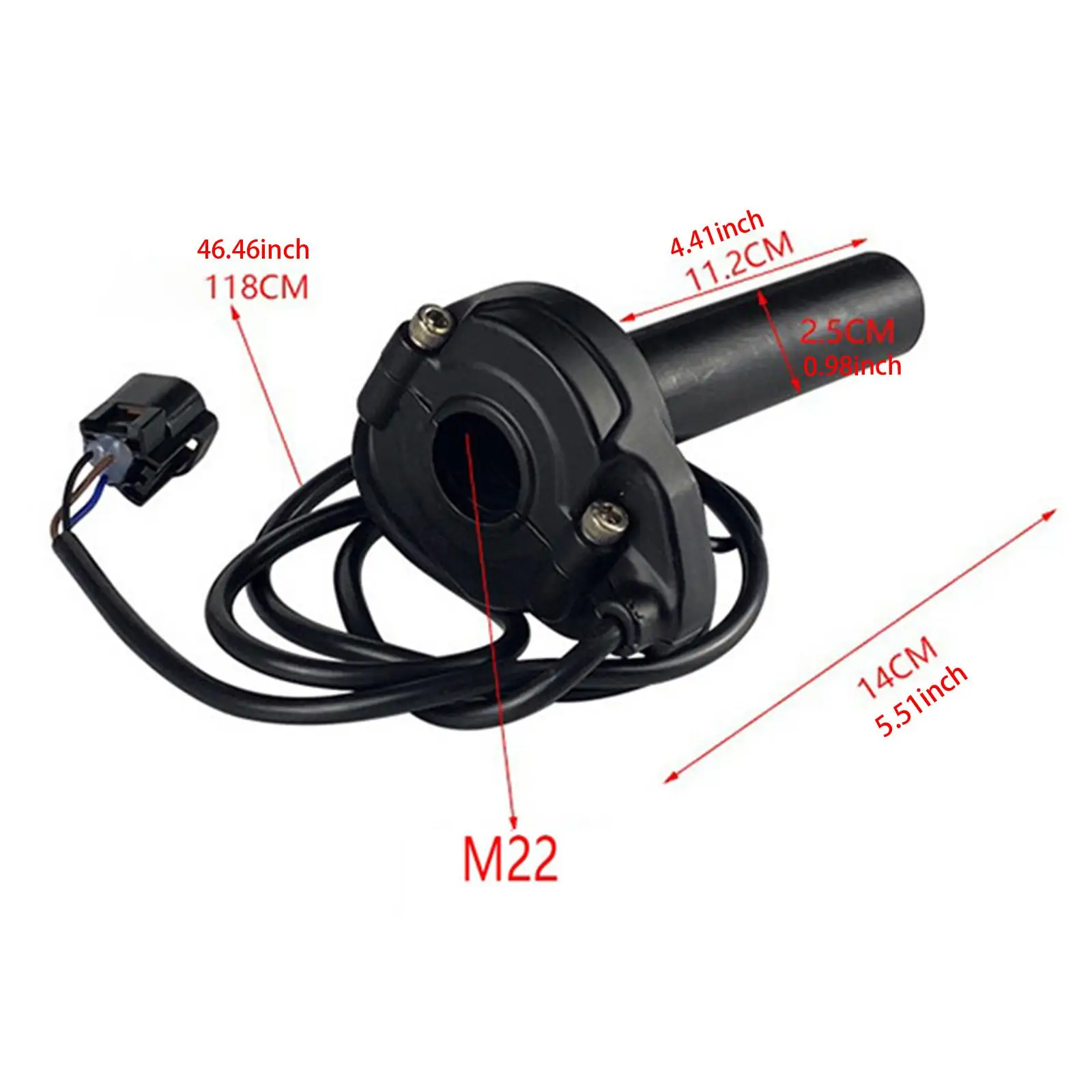 مقبض الخانق، رافعة الخانق للدراجة الصغيرة على الطرق الوعرة #6