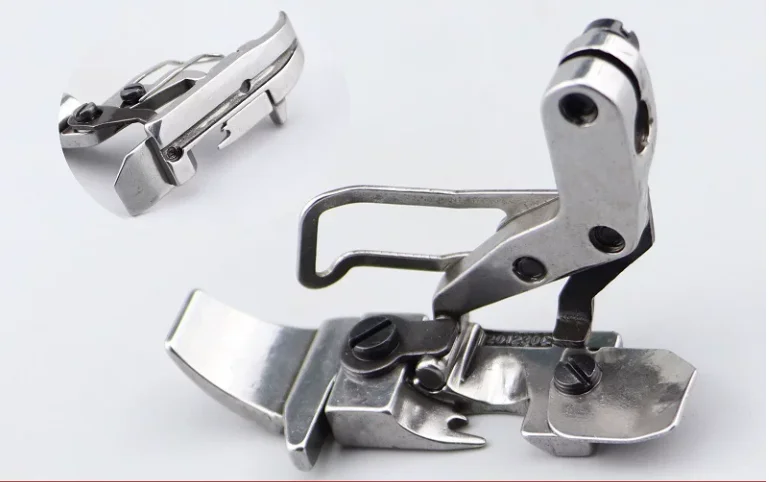 Ex Four-Wire Slotted Presser Foot Overlock Machine Lock   All-Steel Embedded Rope   Industrial Sewing
