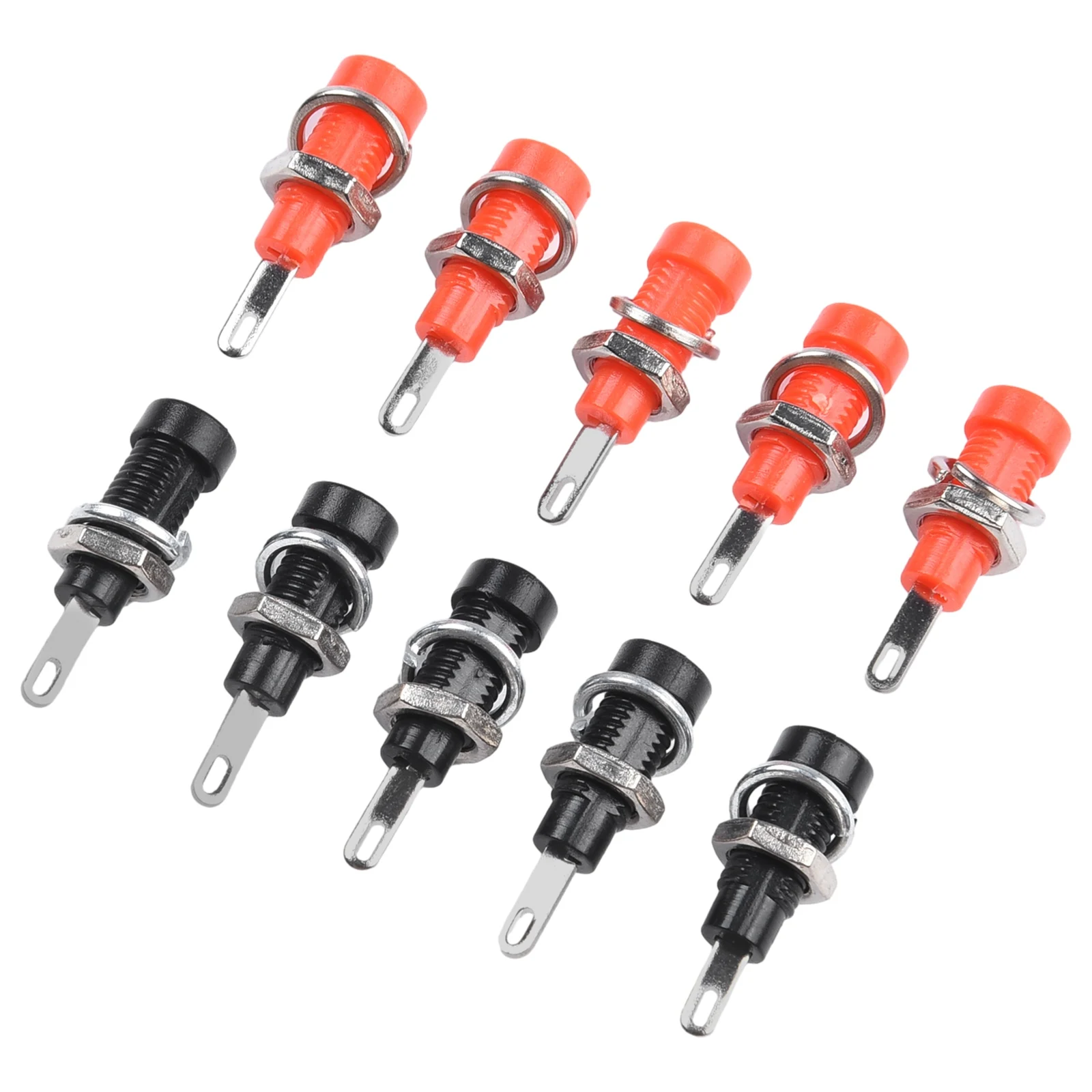 Electrical Connector Binding Post Copper PA MM PCS Product Quick Insert Safety Insulation Thickness Mm Brand New