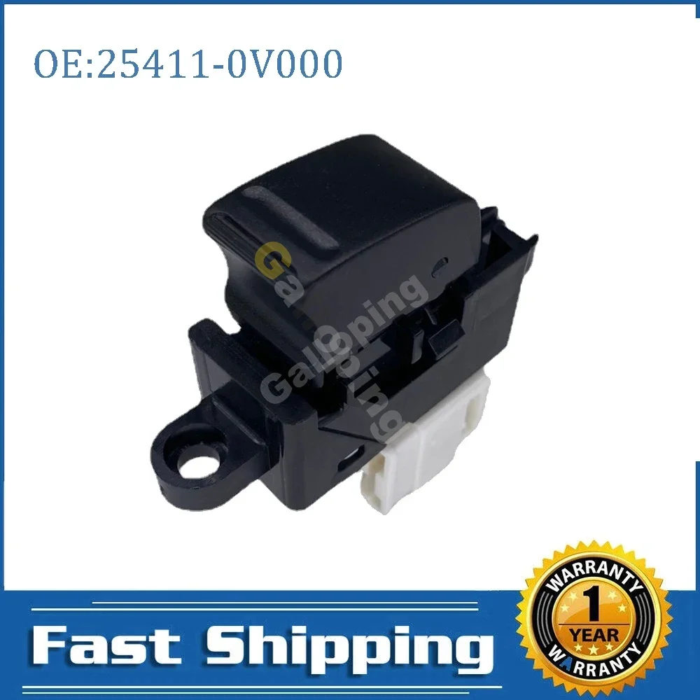 6 Pins Car Power Window Control Switch for Nissan Almera Pick Up Pathfinder Terrano Console Regulator Button 25411-0V000