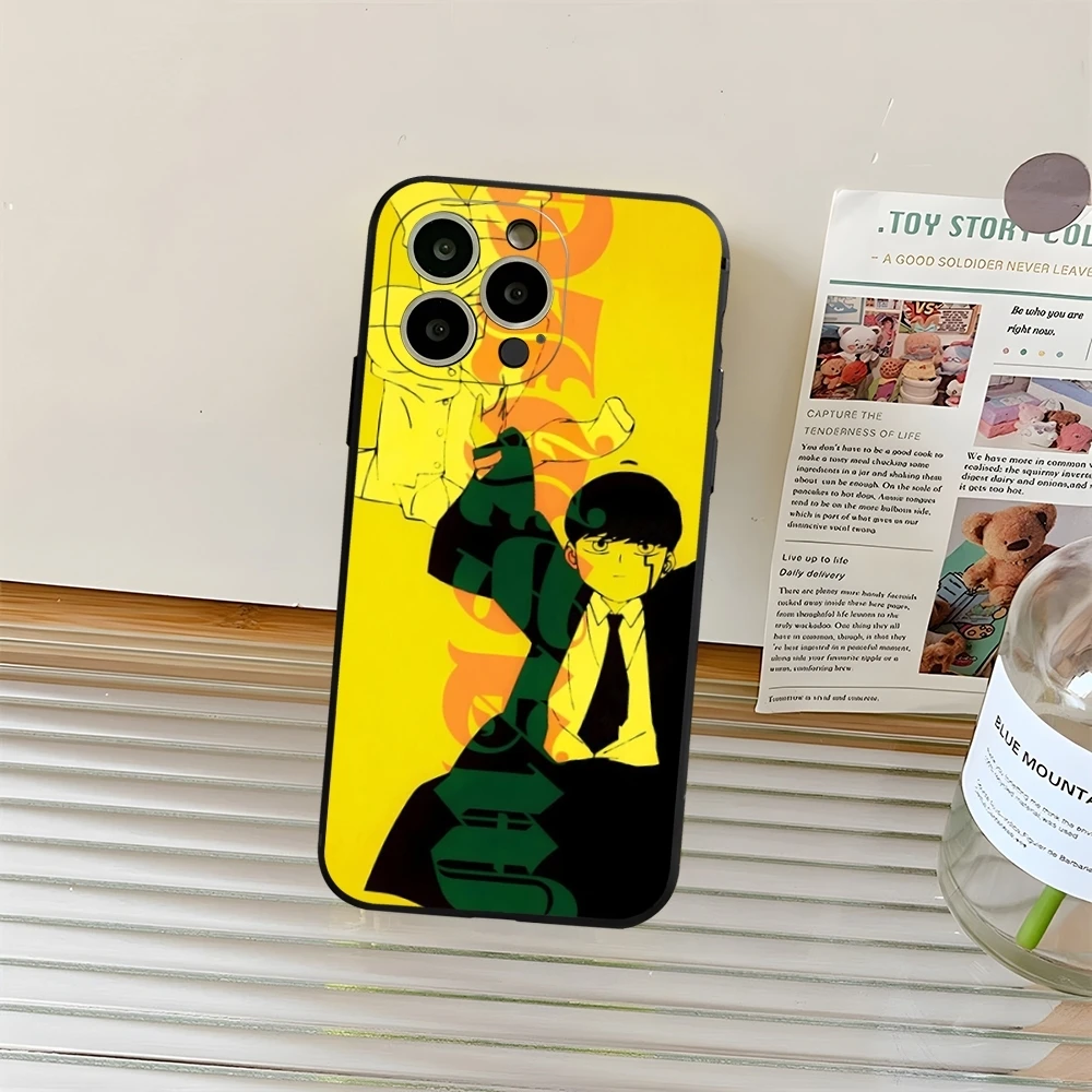 Mashle Magic And Muscles Phone Case Fundas For Iphone 13 17 11 15ProMax 14 12 16 Pro Xs Max Mini Xr X Plus Coque view 2