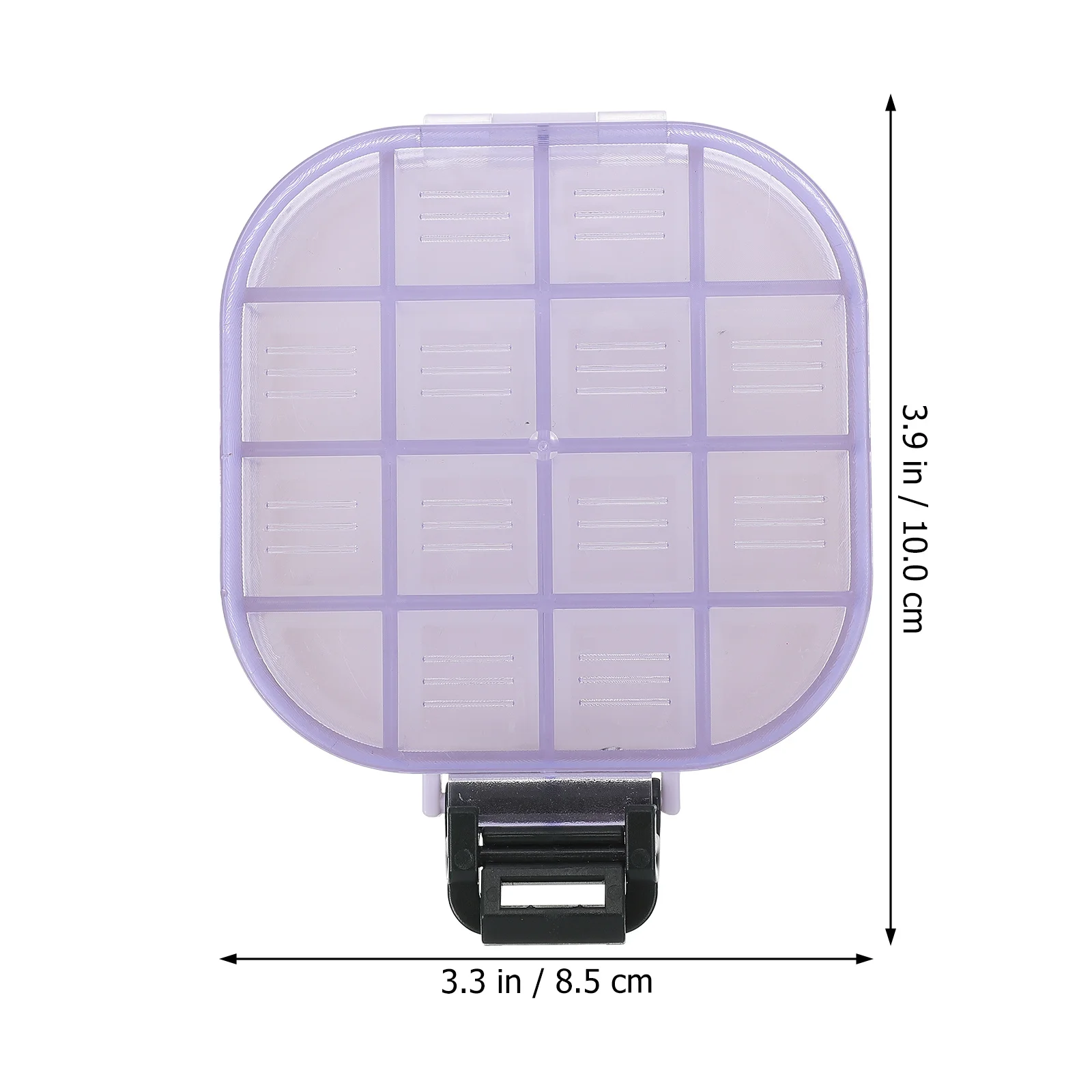 

1Pcs Watercolor Pigment Storage Box 16 Compartments Color to Store Clean for Painters Artists Students