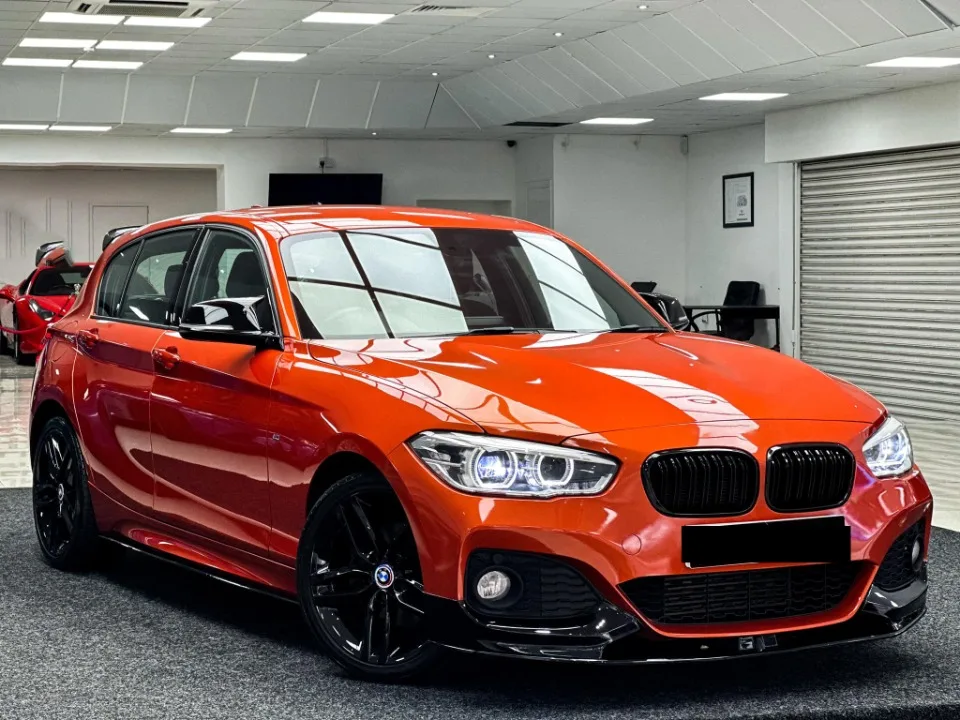 XVIP Frontstoßstangen-Nierengrill, Renngrills für BMW 1er F20 F21 2015–2019, Ersatz-Doppellatten, glänzend schwarze Gitter – Detail 25
