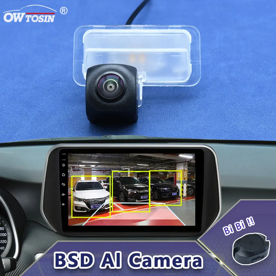 

AHD 1080P ADAS AI Car Vehicle view Camera For Toyota Corolla 2014 2015 2016 E170 Prius Sai BSD Blind Spot Radar Alarm Monitor