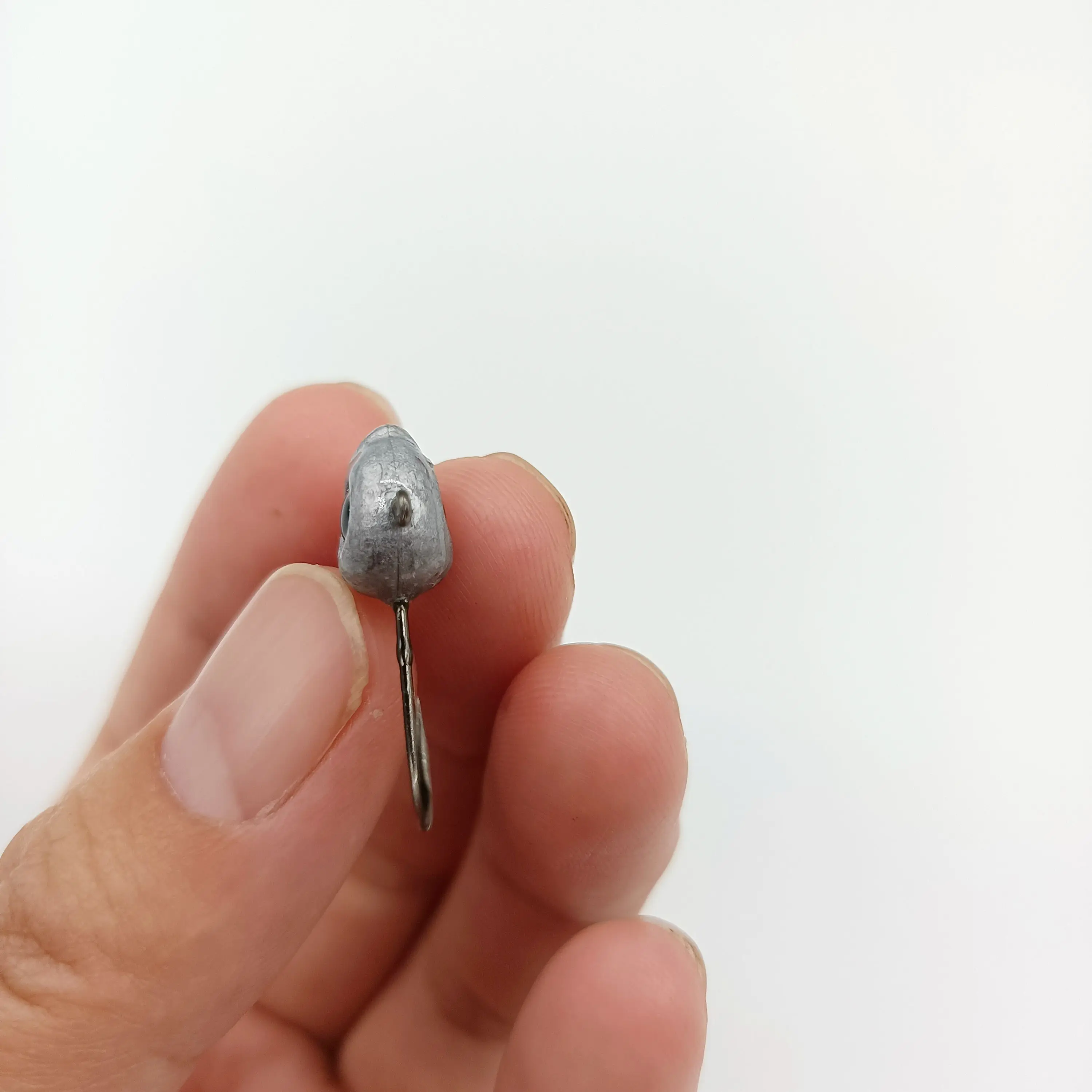 DUODUOYU 5 TEILE/LOS Kleine Jig Kopf Angelhaken 1g/1,8g/3,5g Mini Weichen Wurm Haken mit Augen Isca Künstliche Angeln Zubehör – Detail 5