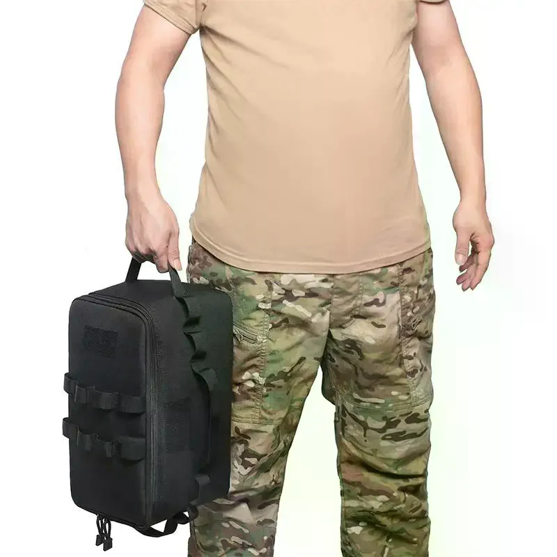 Outdoor Camping Bag Large Capacity Lightweight Storage Bag Portable Handbag Picnic Bag Cookware Utensils Tools Bags