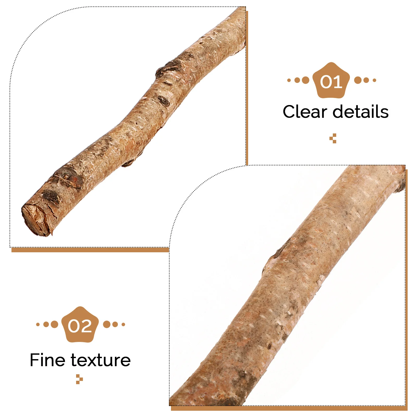 6 قطعة العصي الخشبية الطبيعية 40 سنتيمتر طويلة 1 سنتيمتر قطرها الحرفية الأغصان فروع ديكور لوازم ذاتية الصنع العصي لصياغة الفروع الجافة ديكور