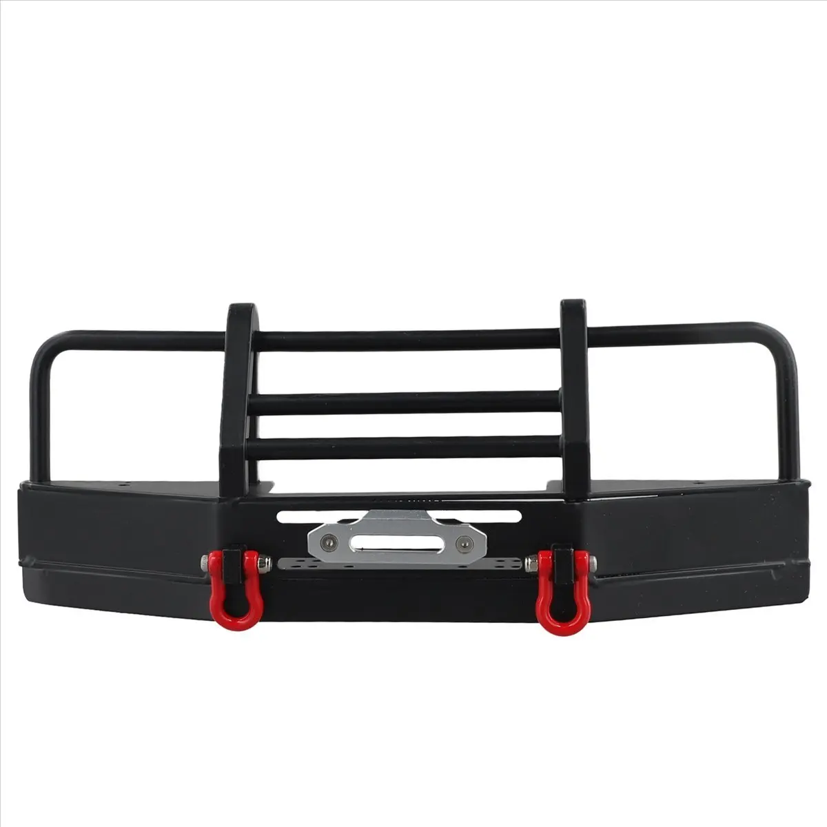 

Металлический передний бампер с креплением для лебедки для радиоуправляемых краулеров 1/10 SCX10 90046 90047 - D90 D110, запчасти для тюнинга [№68 Toy]