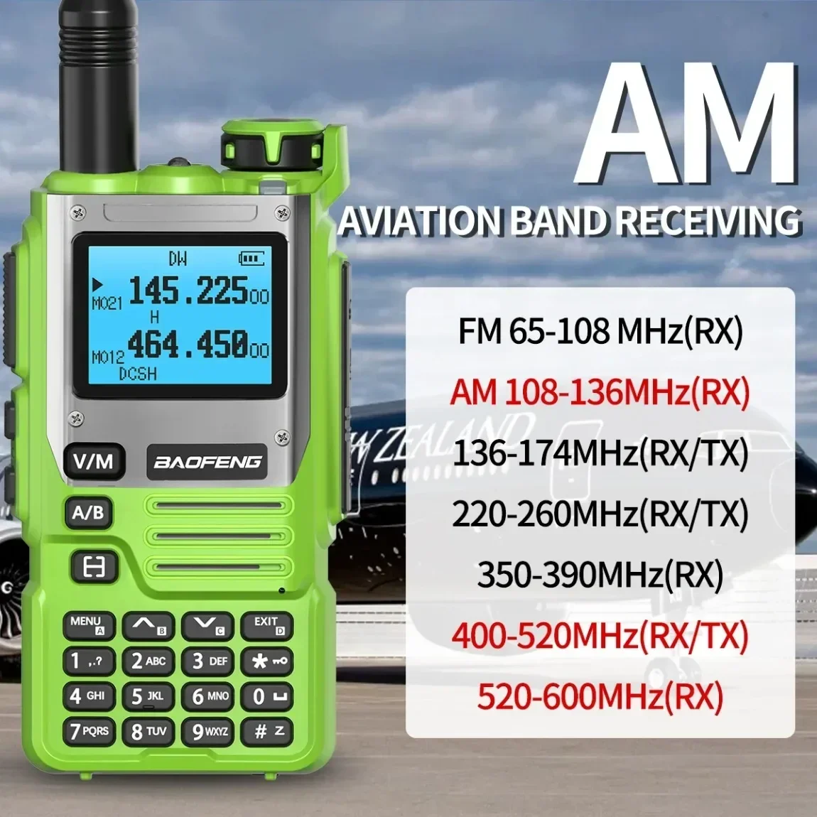 วิทยุสื่อสาร Baofeng UV K61 แบบ 1/2 ชิ้น  คลื่นความถี่หลายย่าน  ไร้สาย  คัดลอกความถี่  ช่องต่อ Type-C  ระยะไกล  รุ่นอัพเกรดจาก UV-5R UV 5RH K5(8) วิทยุสมัครเล่น