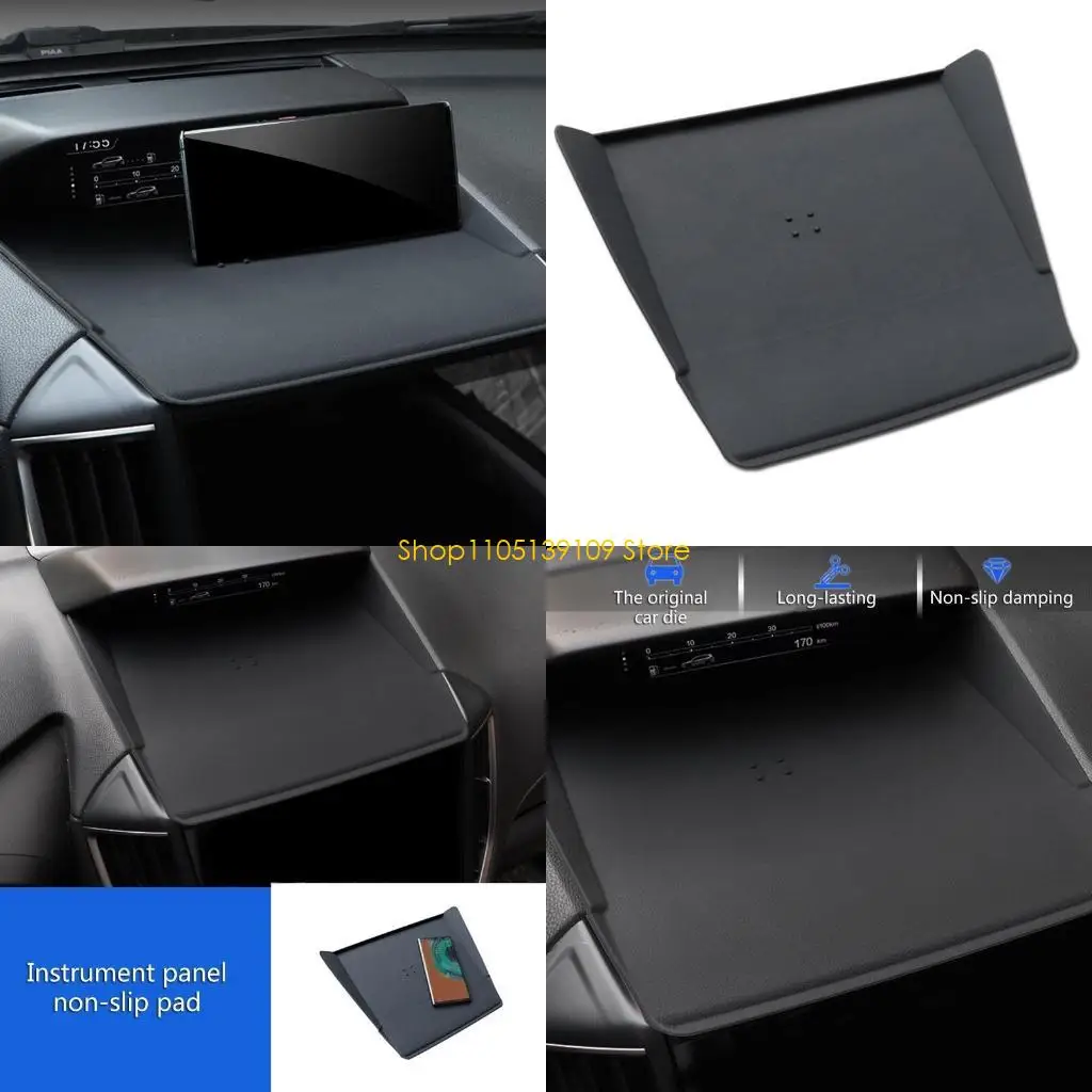 

P5ED Силиконовый нескользящий коврик для приборной панели, держатель для крепления на приборной панели, противоскользящий для