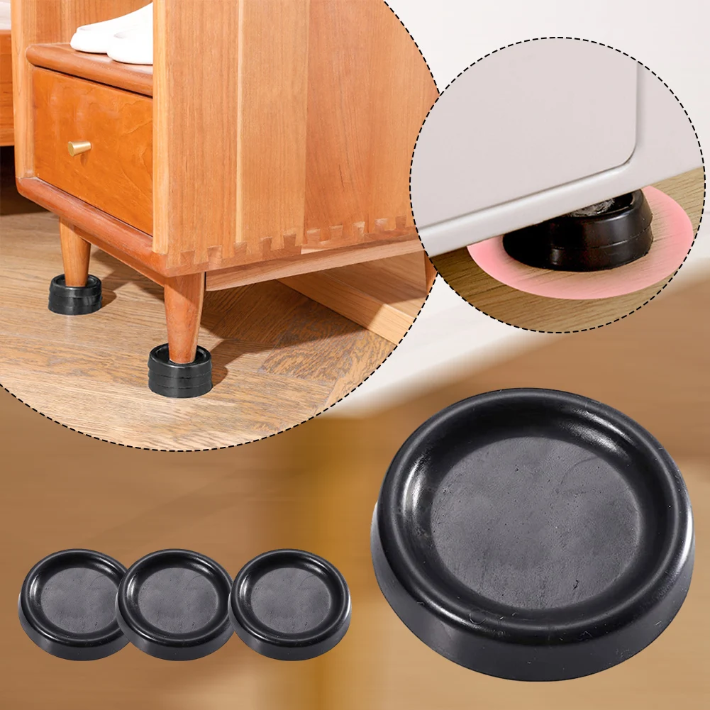 Set of 4 Washing Machine Anti Vibration Feet Non Slip Rubber Pads to Reduce Noise and Prevent Appliance Shifting