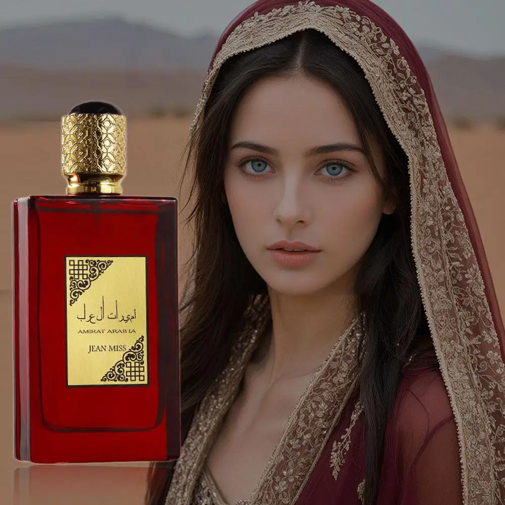 100ml marca masculina perfume almíscar spray flertando feromônio floral árabe de longa duração oceano fresco luz fragrância tendência cavalheiro