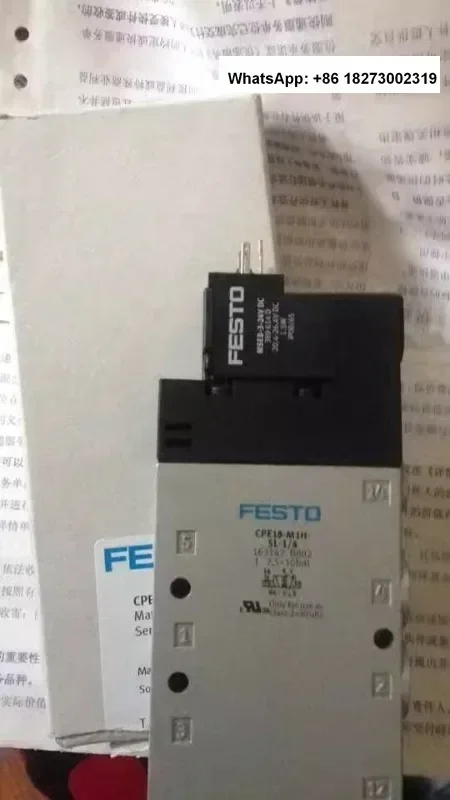 

FESTO 163142 CPE18-M1H-5L-1/4 CPE18-M3H-5L-1/4 163786