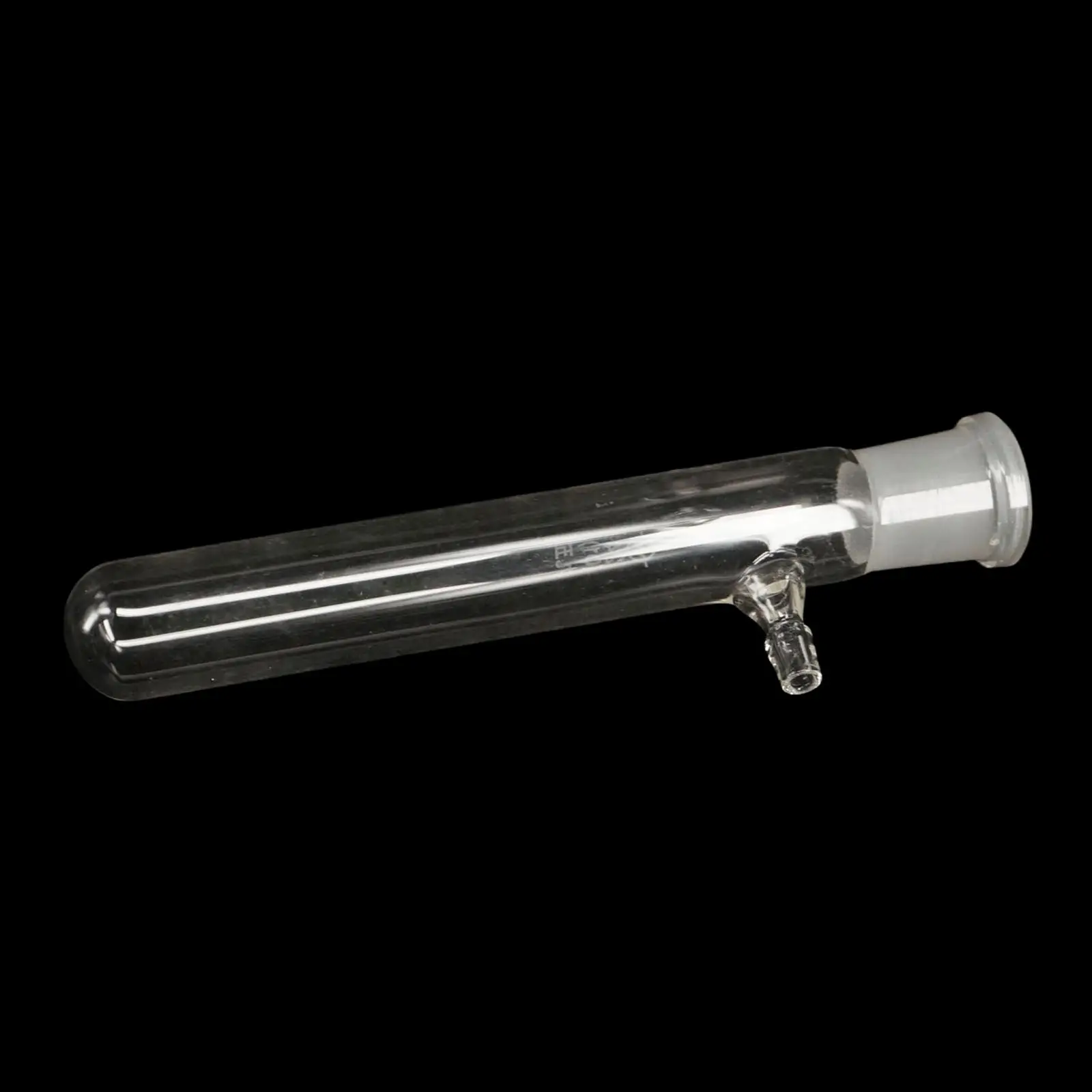 #14 #19 #24 Joint Borosilicate Glass Receiver With Hose/Arm Test Tube Lab