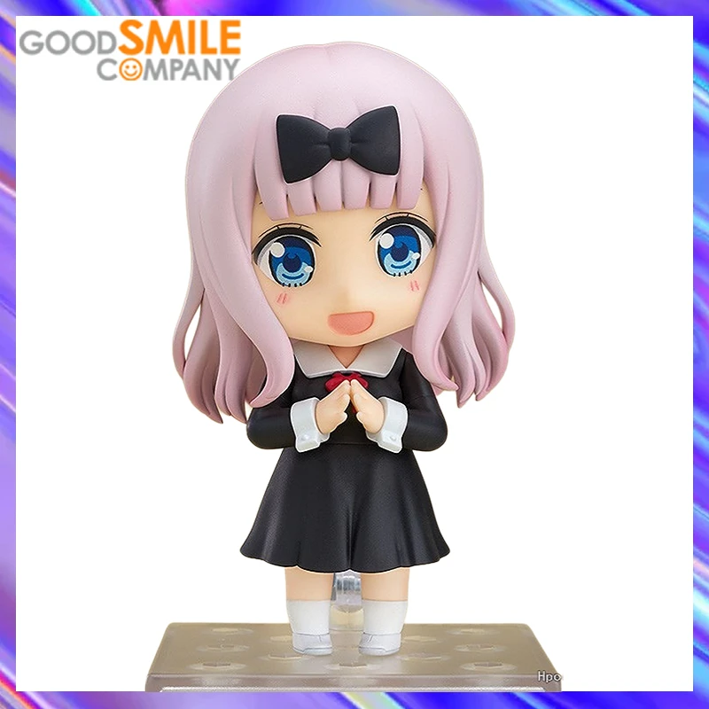 Original in Stock GSC Nendoron #1434 Miss Kaguya Wants Me To Confess Fujiwara Chika Figures Model Toys Gifts Collection