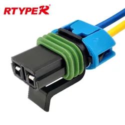 2 Pin Air conditioning compressor plug R90P R90T oil-water separator heating induction diesel filter Connector 15300027 15300002