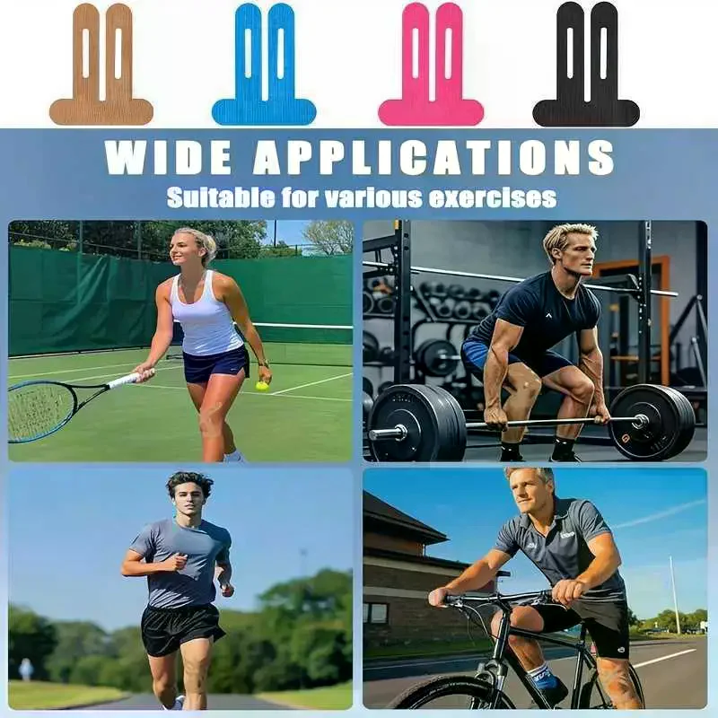Kinesiology Tape For Knees,Waterproof & Elastic,Breathable Knee Tape,Athletic Tape Provide Support & Stability For Running 5Pcs