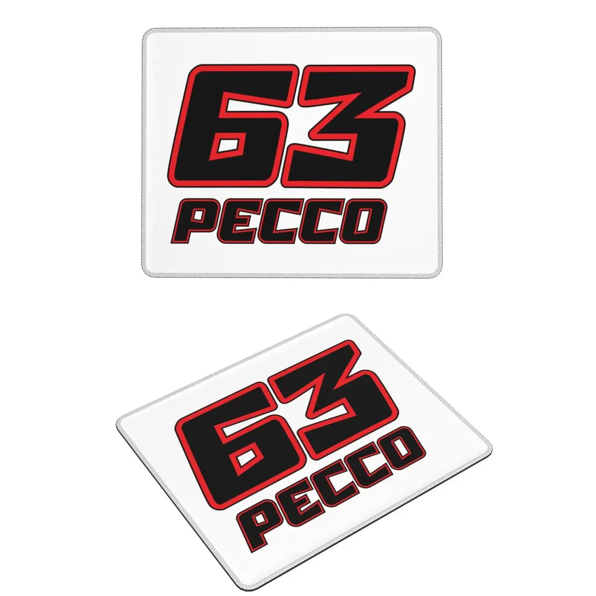 Pecco Bagnaia 63 لوحة ماوس لوحة مفاتيح الكمبيوتر ماوس حصيرة ألعاب الكمبيوتر حصيرة مكتبية حصير طاولة المكتب
