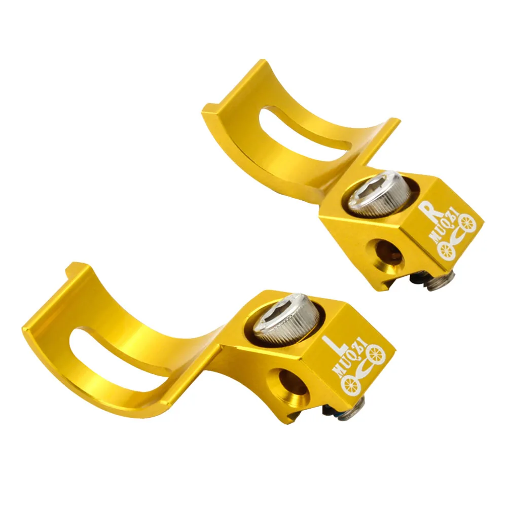 

2pcs Aluminum Alloy Brake Handle Connector Durable Metal Bike Shifter Integrator Lightweight Corrosion Resistant For Mountain