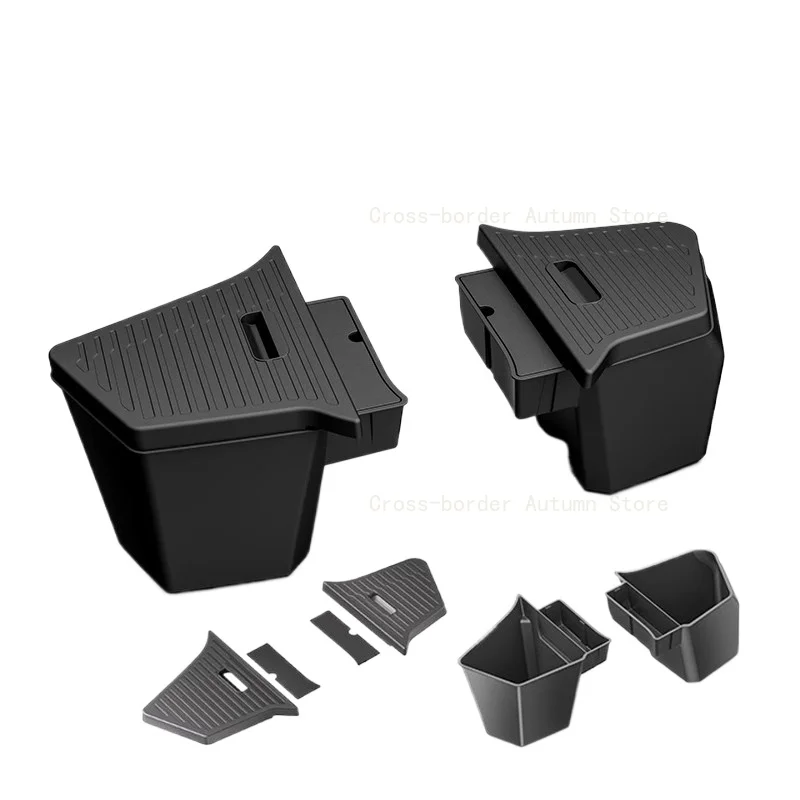 Side Storage Box Rear Trunk Organizer 6 Seater Compatible with New Model Y Tail Box Accessories