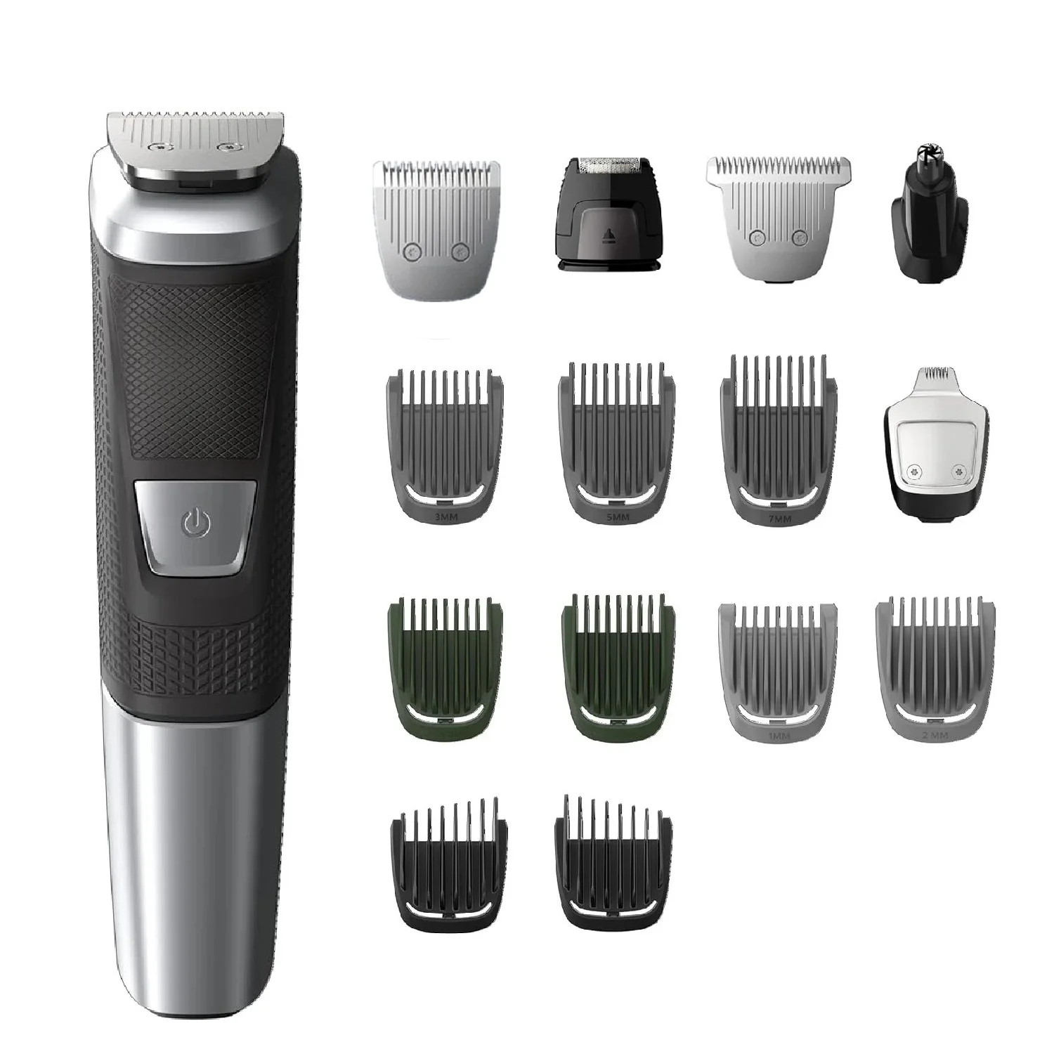 Recambio de Peine Guía de 1/3/5/7mm para Recortadora Philips Norelco Multigroom MG3750 MG3760 MG5750 MG5760 MG7750 MG7770 MG7790