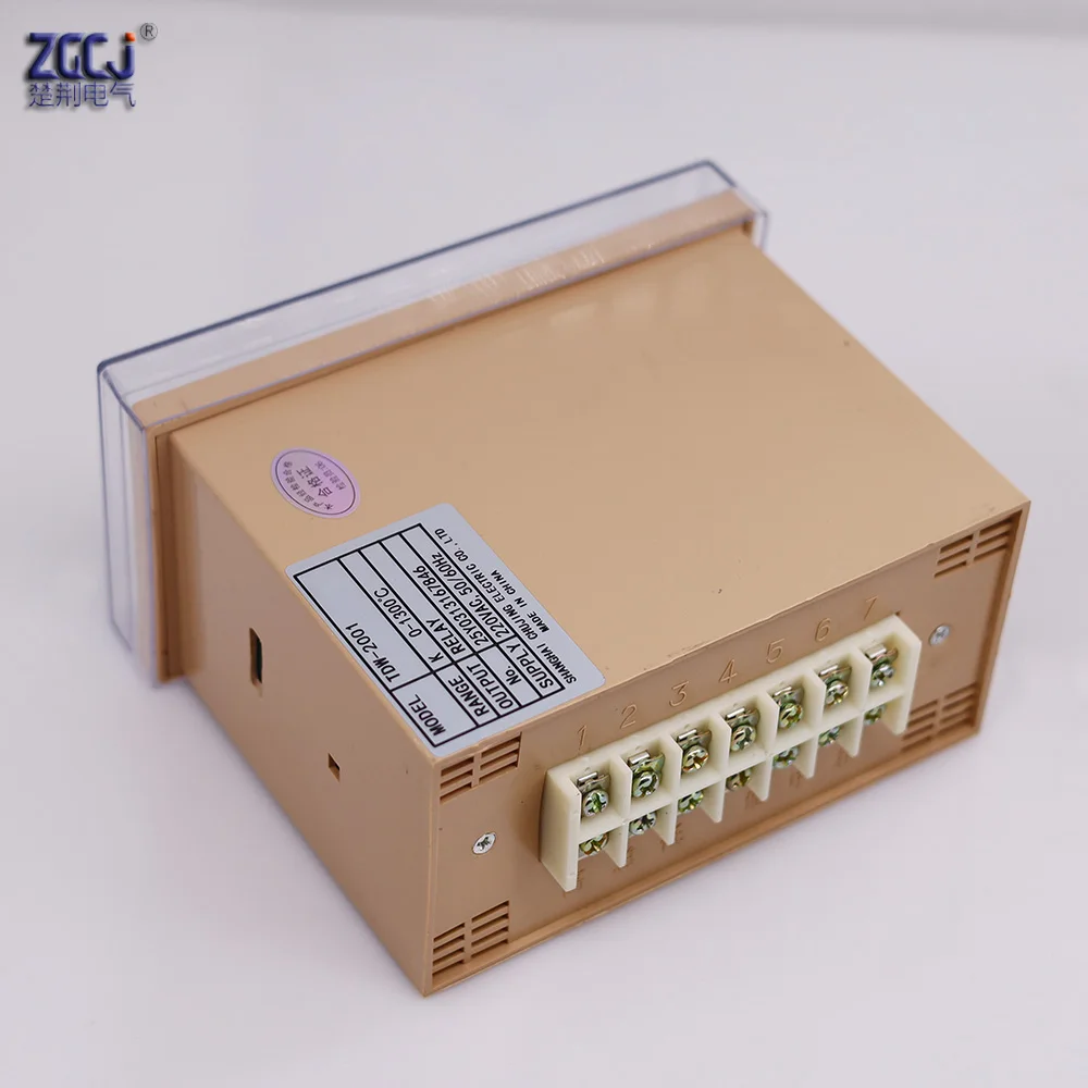K 0-1300องศาTDW-2001ควบคุมอุณหภูมิประเภทK TDWเทอร์โมกับลูกบิด