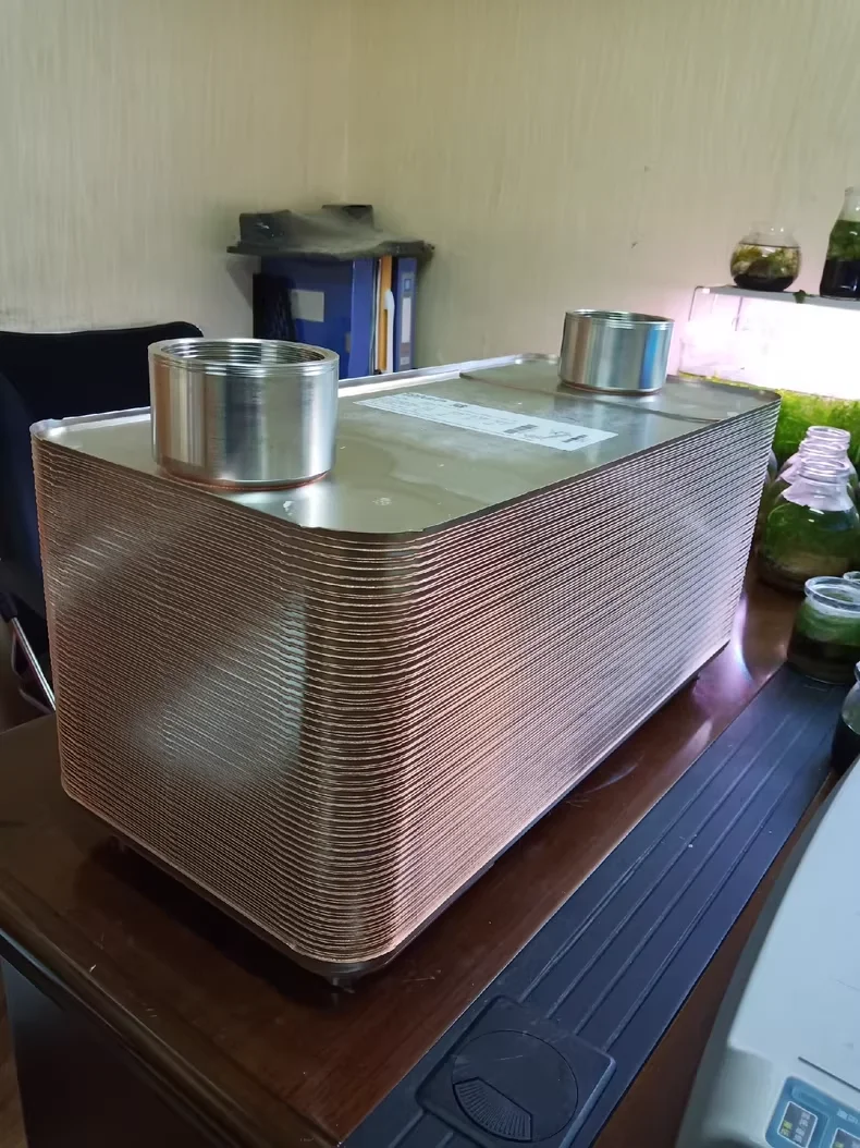 

Brand new: SWEP DP300H-106 Carrier water-cooled module machine brazed plate heat exchanger DP300H106