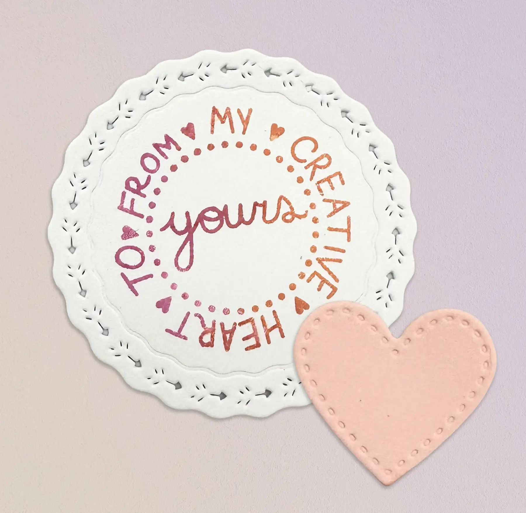 Circle Gentle Reminders Stamps Doilies & Daisies Circle Decorative Metal Cutting Dies for DIY Handmade Scrapbook Diary May 2026