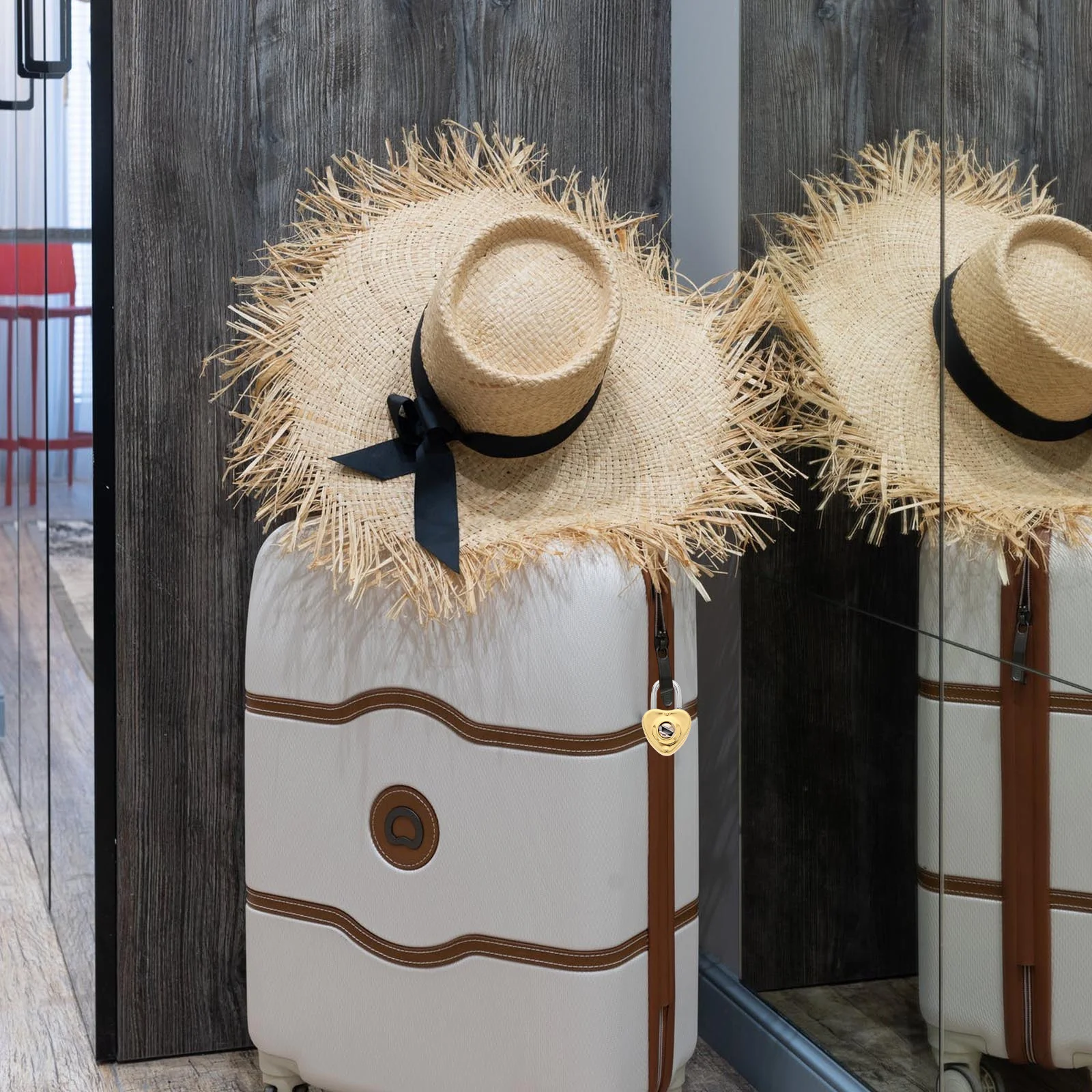 1 مجموعة صغيرة على شكل قلب قفل مفتاح صغير الحرفية قفل لطيف القرطاسية قفل الأمان مذكرات صندوق مجوهرات أقفال خمر