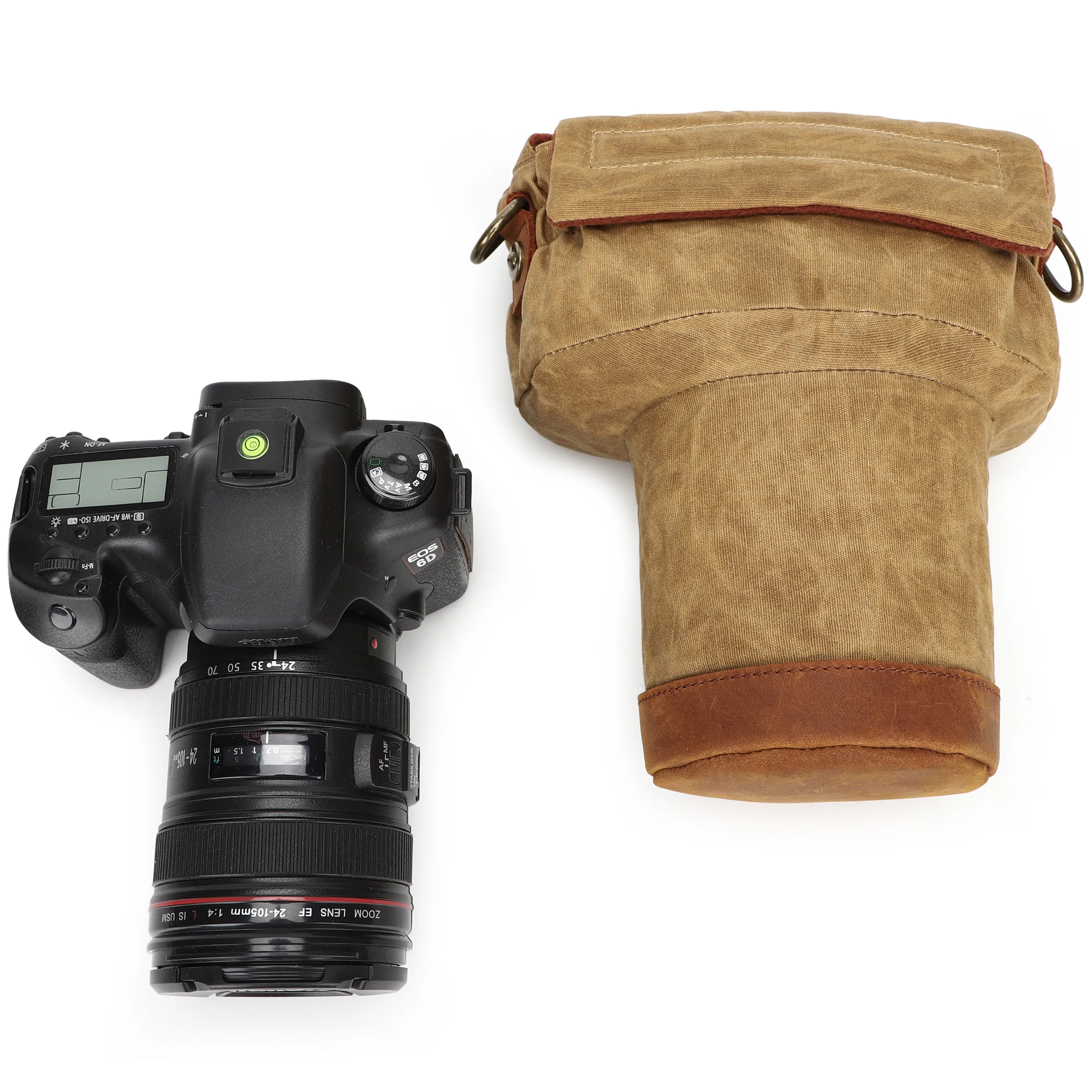 Shockproof & Drop-resistant Version 2 Camera Shoulder Bag, 100D DSLR Digital Inner Protective Bag, Canvas Photography Bag