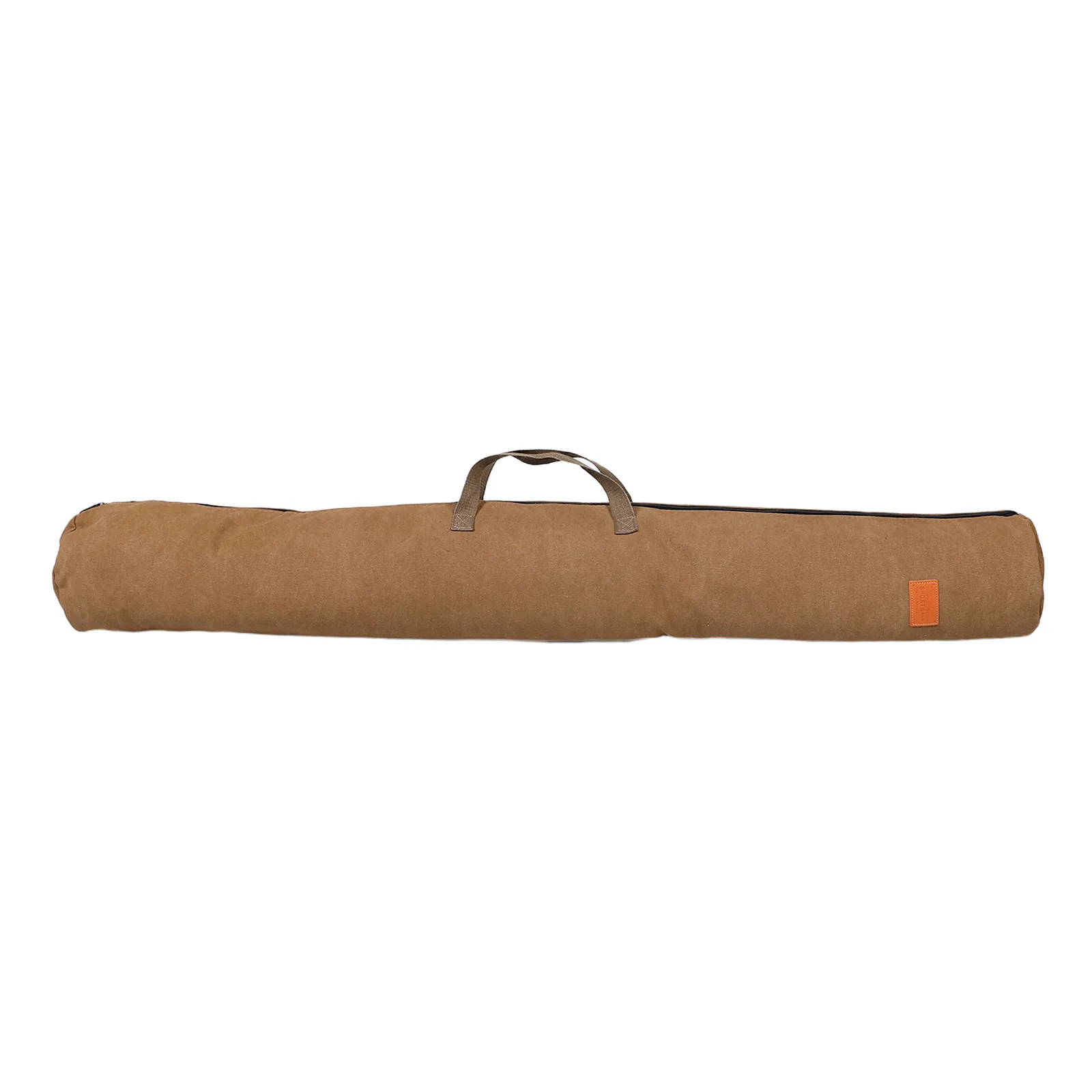 

Thickened Canvas Fishing Rod Bag Large Capacity Durable Travel Case Padded Shoulder Strap Water Resistant Design For Multiple