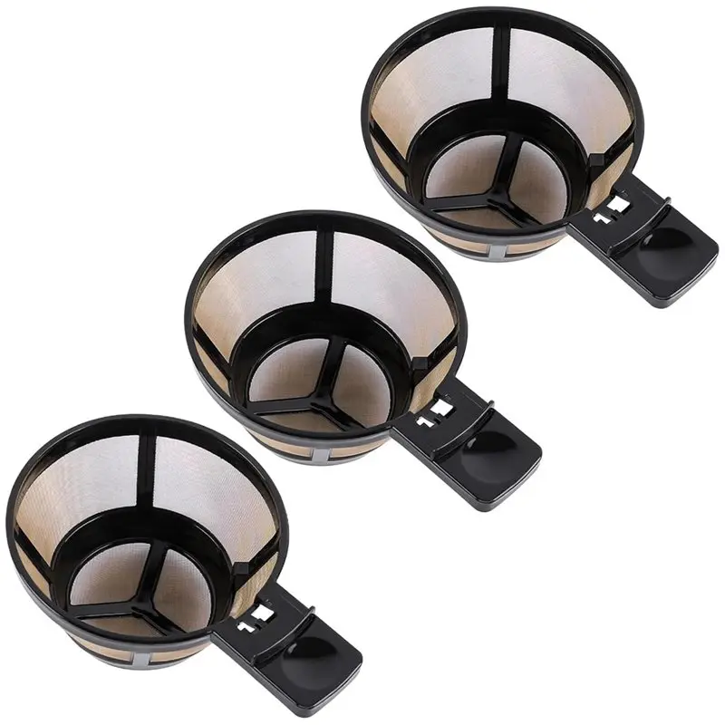 Reusable Coffee Basket Filters(3PCS) For Hamilton Beach 2-Way Brewer Coffee Makers- Models 49980A/49980Z 49933 47650