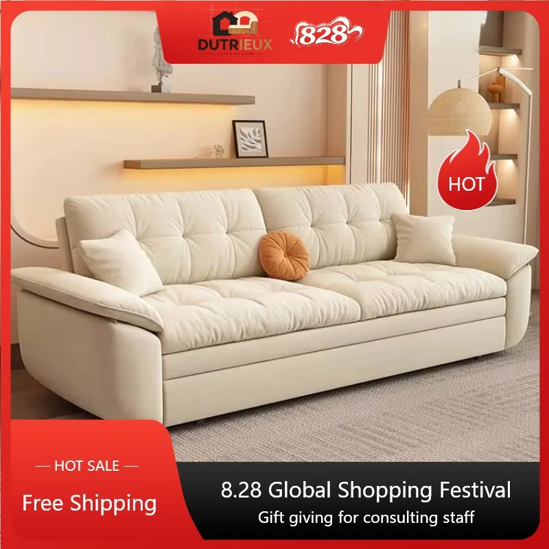 Good Quality Living Room Sofas Beige Extension Luxury Modern Recliner Sofa Loveseat Lazy Oversized Divano Di Lusso Furniture