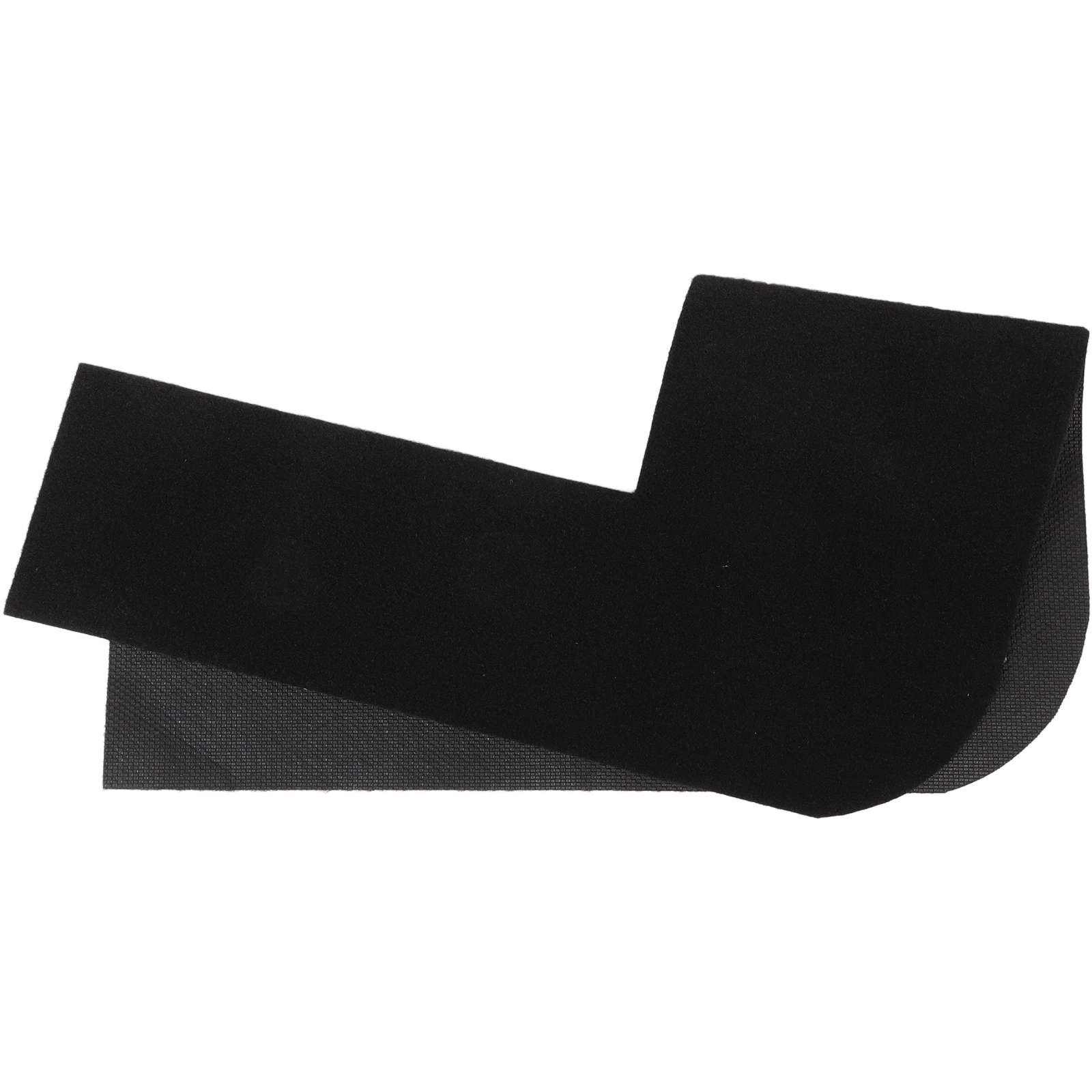 

U-shaped Toilet Floor Mat Base Plate Potty Protect Black Contour Rug Bathroom Rugs