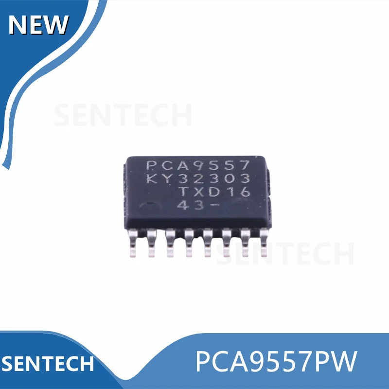 10 Stks/partij 100% Nieuwe PCA9557PWR TSSOP-16 In Winkel PCA9557 PCA9557P PCA9557PW