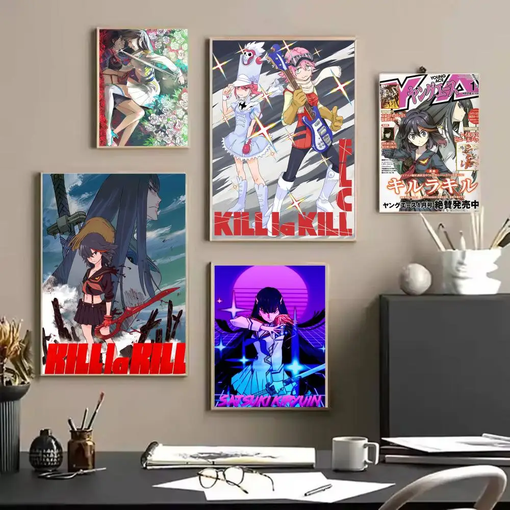 Аниме Картинa K-Kill La Kill Для Декора