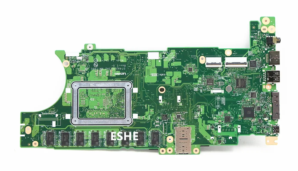 NM-C891 Motherboard For Lenovo ThinkPad T14S X13 Laptop Motherboard With i5 i7 10th Gen CPU and 16G 8G RAM 5B20Z45806 5B20Z4584