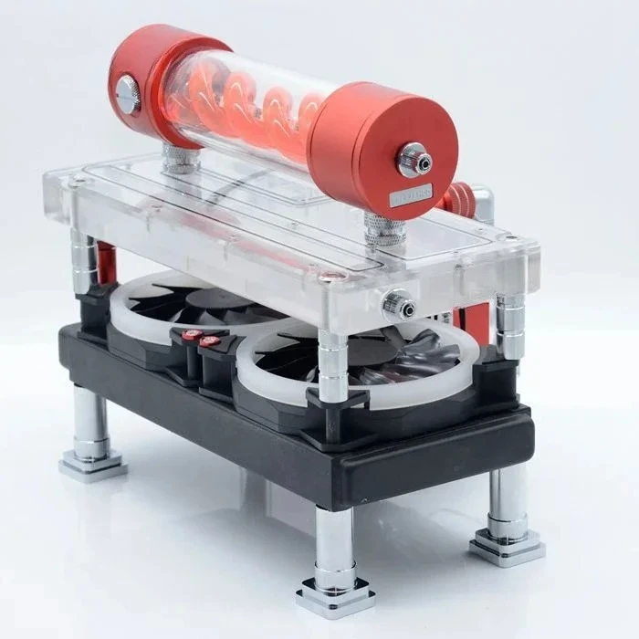 Laptop desktop integrated water cooling heat dissipation