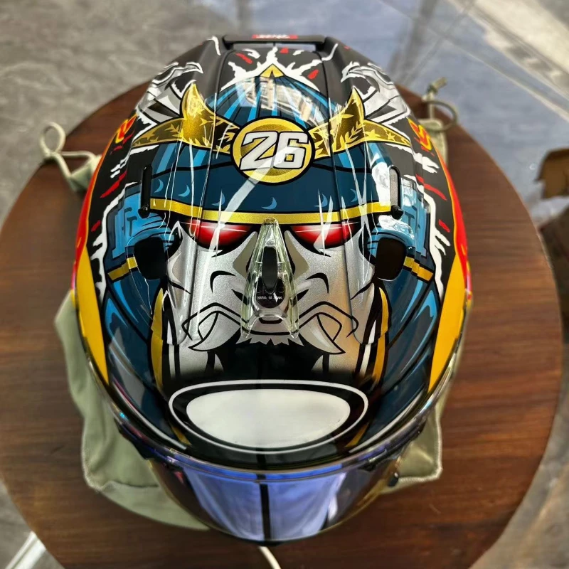 RX-7X Pedrosa Motorcycle Helmet RX7X Full Face Helmet RX-7X Corsair-X RX-7V Casco Size M-XXL Japan