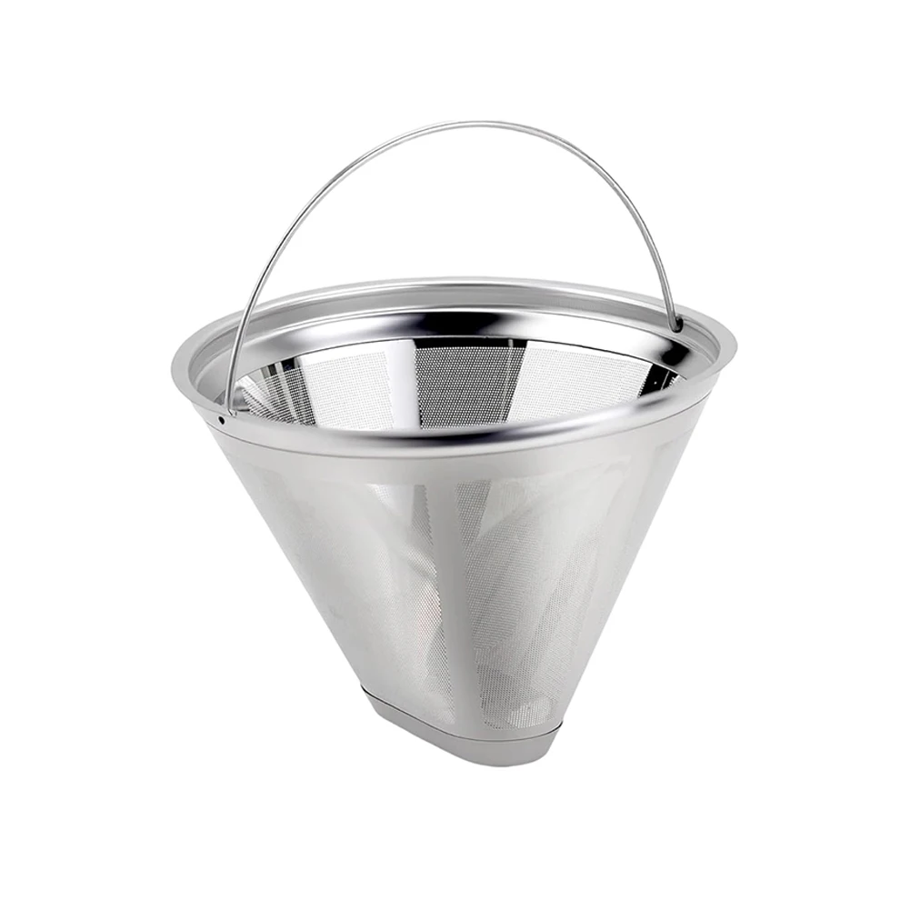 For 4 Cone Coffee Makers Cone Filter Mhw Muvna Fits 4 Cone Coffee Makers Fine Mesh Screen Reusable Metal Filter