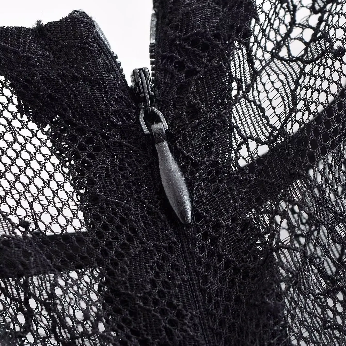 Ele Long Sve Spitze Spleißen Lose Lässige Aosphere Dr Long Dr NINE ZAR Damen Faion H Version Stoff