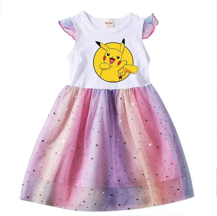 pokemon birthday dress Pokemon dress-pokemon tutu dress- pokemon costume- pikachu tutu-pikachu  costume-pokemon