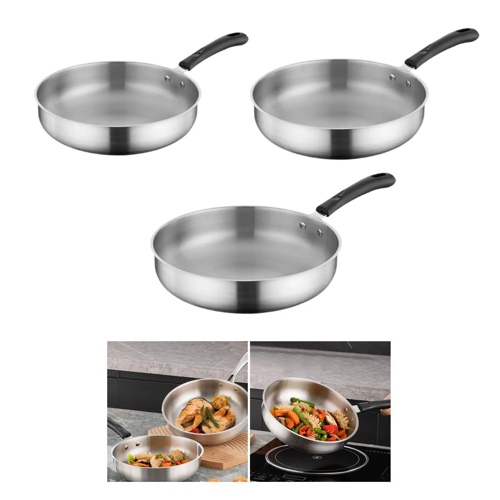 

Сковорода для кемпинга, сковорода с антипригарным покрытием, посуда, портативная плоская сковорода, сковорода для жарки на рюкзак, кемпинга, пикника в помещении