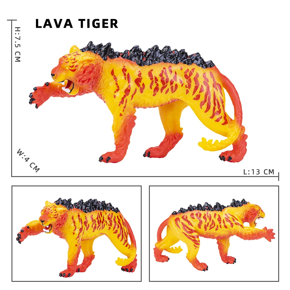 Original Savage 3D Magic Dragon Mythos Drache Tiere Modell Feuer Bull Octopus Monster Krabbe Action-figuren Kinder Sammlung Spielzeug Geschenk – Detail 5