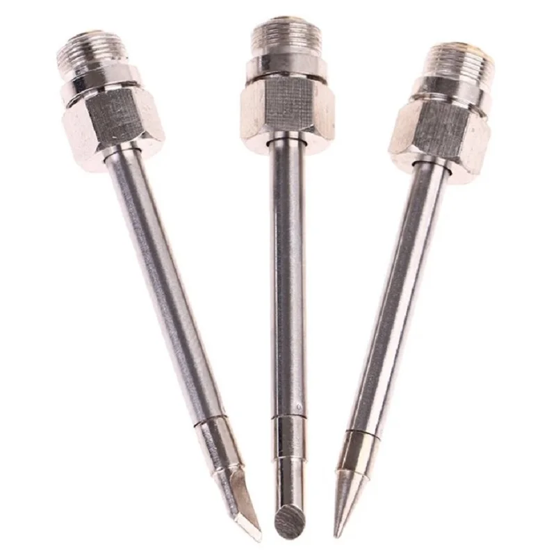 3pcs 510 Interface Soldering Iron Head Mini Portable Soldering Iron Tip 15W Soldering Iron Tip Rework Accessories Tool Parts