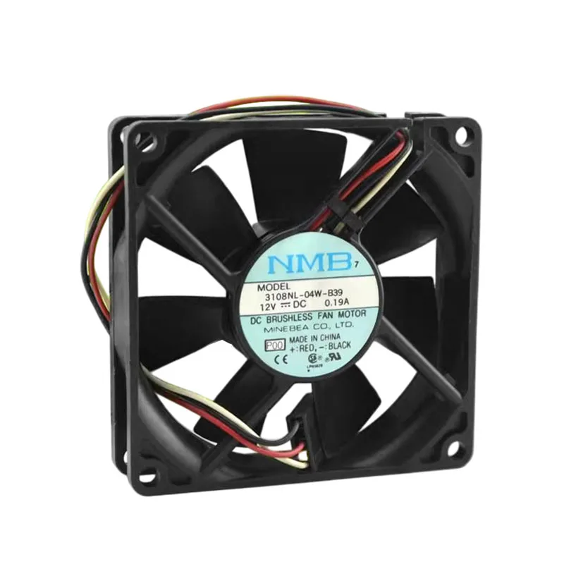 

NEW ORIGINAL 3108NL-04W-B39 12V 0.19A 8020 80x80x20mm COOLING FAN RADIATOR