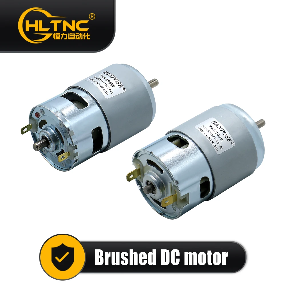 Motor DC a Spazzole 775/795/895 con Coppia di 0,98 Nm: Recensione Tecnica e Uso Pratico per Progetti di Alta Precisione