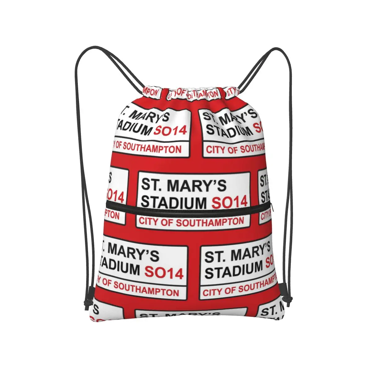 

Футбольная команда Югомпатона, стадион Святой Мэри, уличный знак, рюкзаки, сумки на шнурке, сумки для обуви, сумки для книг для мужчин и женщин, школьные