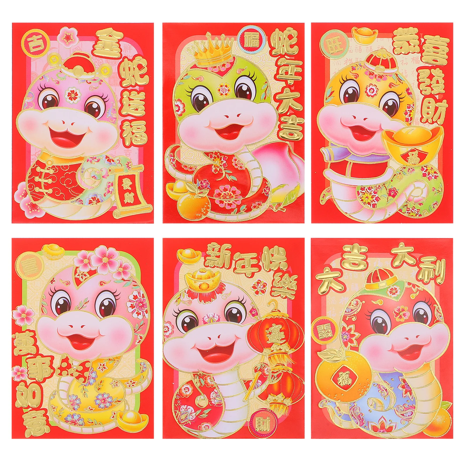 36 шт. денежный конверт, бумажные красные пакеты