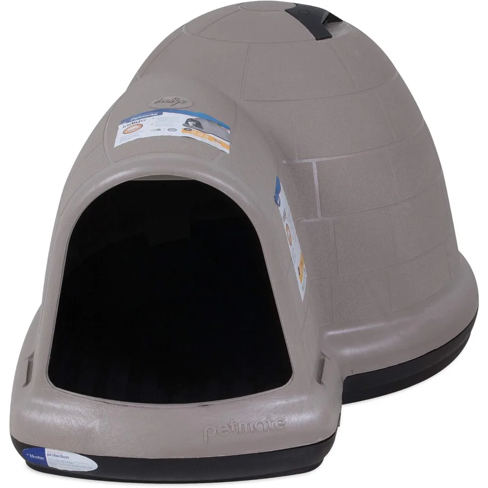 

XL Igloo Dog House - 90% Recycled, All-Weather Protection